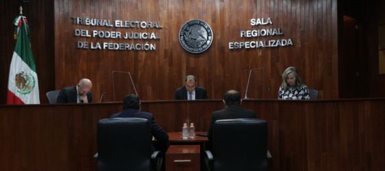 SAMUEL GARCÍA VULNERÓ LA LEY ELECTORAL: SALA ESPECIALIZADA