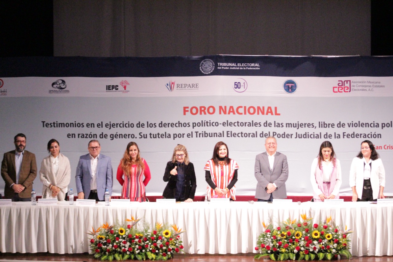 Las mujeres en red aliadas por la defensa de sus derechos político-electorales
