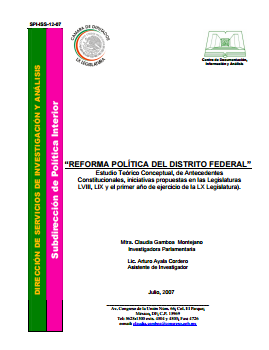 Portada de la Publicación