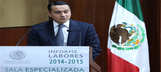 LA SALA REGIONAL ESPECIALIZADA PRESERVÓ EL PRINCIPIO DE EQUIDAD EN LOS PROCESOS ELECTORALES Y MAXIMIZÓ LA LIBERTAD DE EXPRESIÓN: COELLO GARCÉS