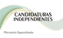 Candidaturas Independientes