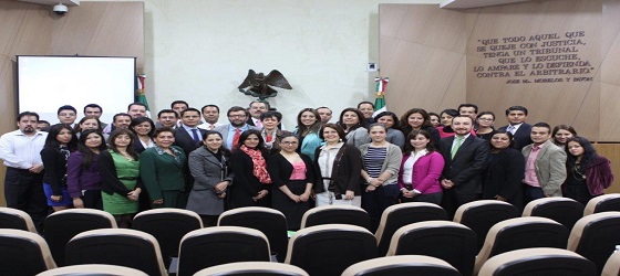 PERSONAL DE LA SALA REGIONAL DF DEL TEPJF PARTICIPÓ EN LAS ACTIVIDADES DEL TALLER  DE  ARGUMENTACIÓN E INTERPRETACIÓN