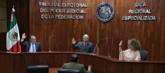 DIVERSOS DIRIGENTES NACIONALES DE MORENA Y PERSONAS DEL SERVICIO PÚBLICO COMETIERON ACTOS ANTICIPADOS DE PRECAMPAÑA Y CAMPAÑA EN COAHUILA Y EDOMEX: SALA ESPECIALIZADA