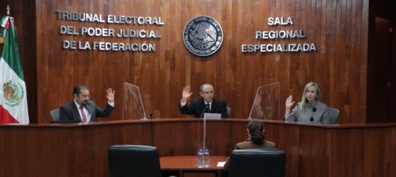 CLAUDIA SHEIMBAUM VULNERÓ PRINCIPIOS CONSTITUCIONALES POR SU ASISTENCIA A UN EVENTO EN COAHUILA: SALA ESPECIALIZADA