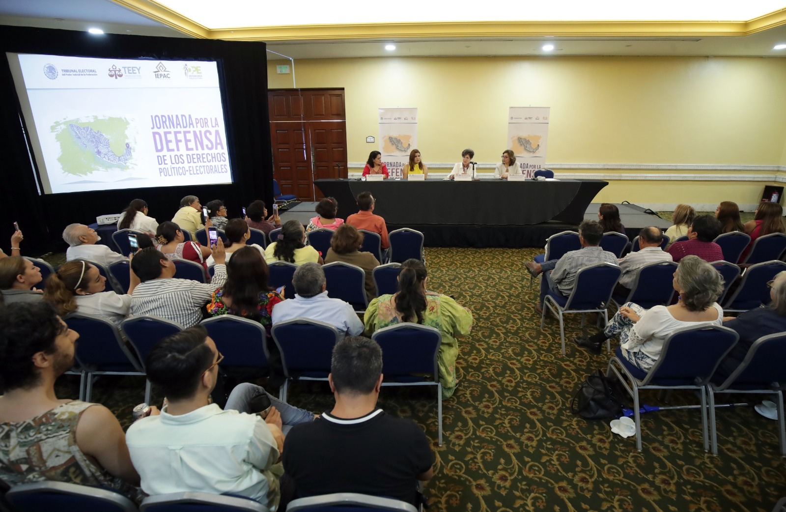 Hagamos que la defensa de los derechos humanos sea un beneficio para que  todas y todos lleguen a la igualdad: magistrada Janine Otálora