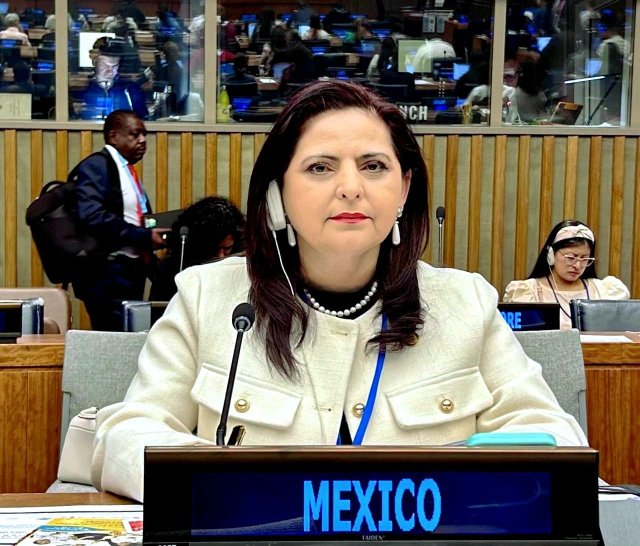 TEPJF seguirá juzgando por la dignidad y el respeto de todas las personas, pueblos y comunidades indígenas, aseguró la magistrada presidenta Mónica Soto ante la ONU