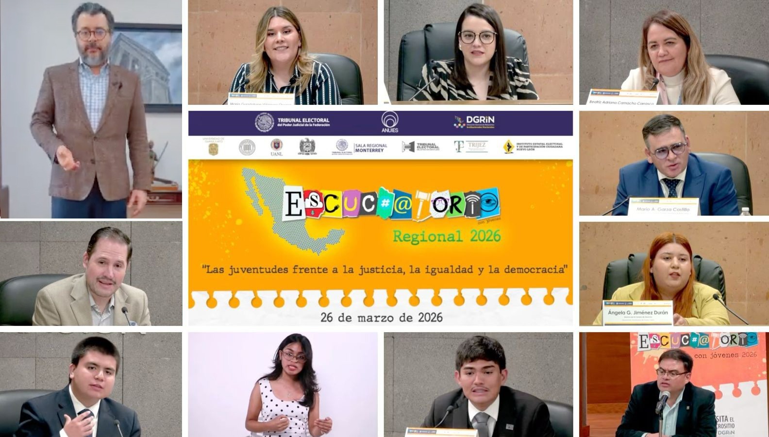 La democracia no puede ser entendida sin la participación activa de las juventudes: magistrado presidente del TEPJF, Gilberto Bátiz García