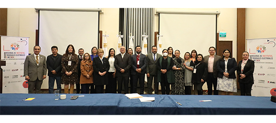 CONCLUYEN LOS TRABAJOS DEL 9º ENCUENTRO REGIONAL DE INSTITUTOS, TRIBUNALES ELECTORALES E INE 2024, EN LA V CICUNSCRIPCIÓN PLURINOMINAL.