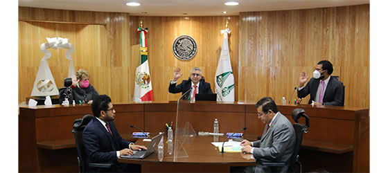 LA SALA REGIONAL TOLUCA DEL TRIBUNAL ELECTORAL DEL PODER JUDICIAL DE LA FEDERACIÓN ORDENA QUE TRIBUNAL ELECTORAL ESTATAL RESUELVA LO PLANTEADO POR AFILIADOS DE PARTIDO POLÍTICO.