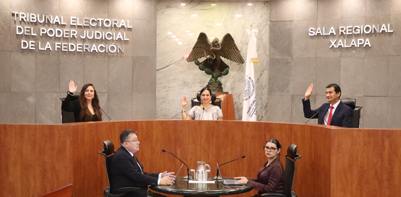 La Sala Xalapa del TEPJF resuelve asuntos en materia de cumplimiento de sentencias, responsabilidades de servidores públicos y propaganda en redes sociales, en los estados de Oaxaca, Tabasco y Quintana Roo