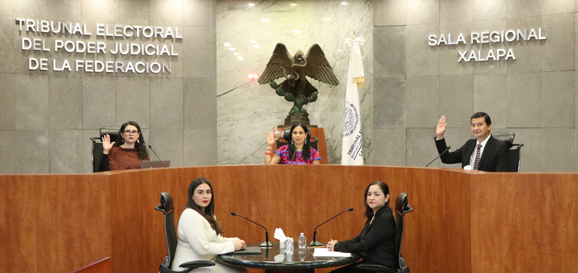 La Sala Xalapa del TEPJF resuelve 7 medios de impugnación; confirma, revoca y ordena diligencia en Veracruz y Oaxaca