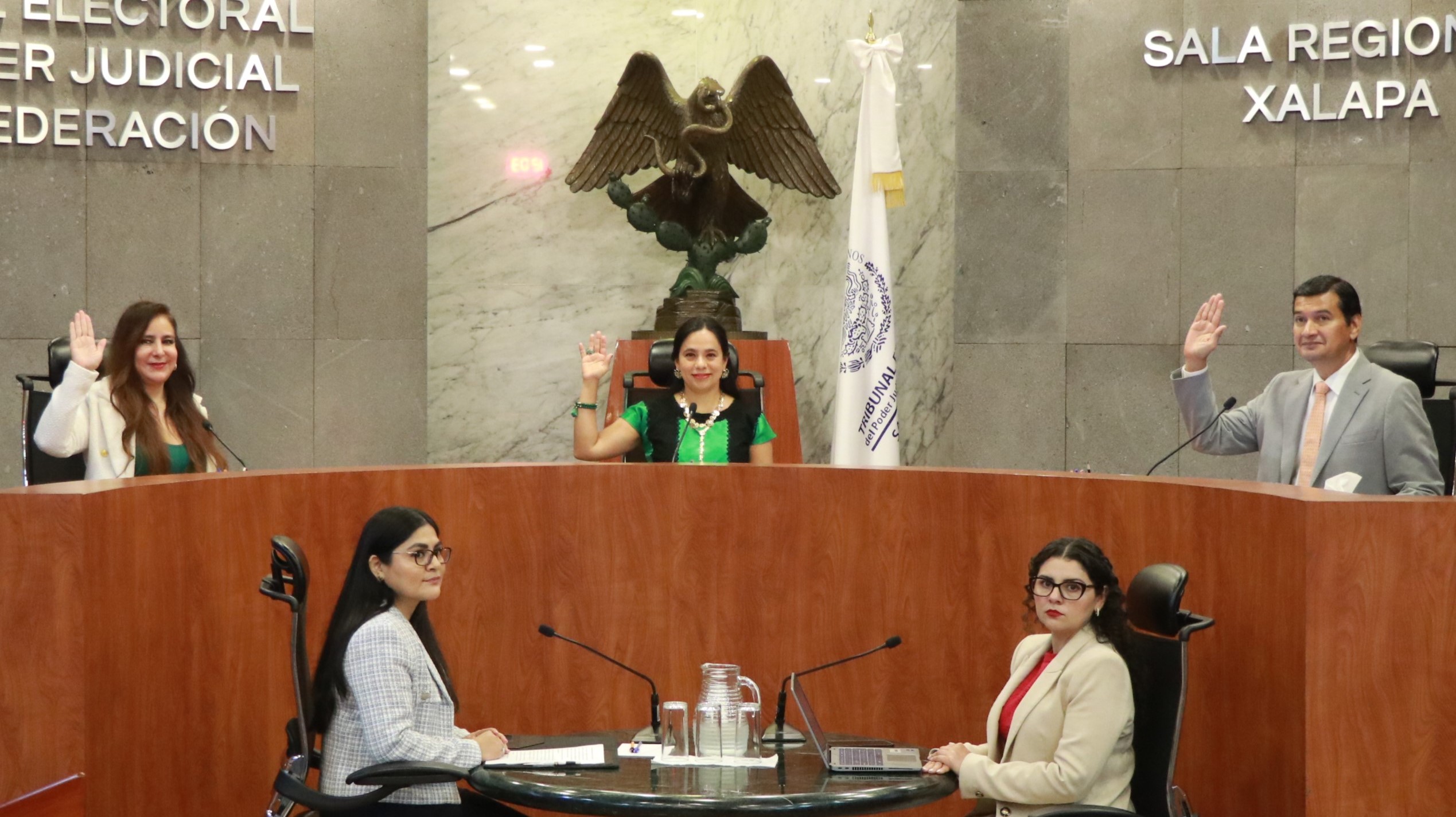 La Sala Xalapa del TEPJF resolvió asuntos relacionados con la tutela de derechos político-electorales vinculados a la emisión de credenciales para votar, asociaciones políticas, ayuntamientos y otros temas en los estados de Oaxaca, Campeche, Veracruz, Tabasco y Chiapas.