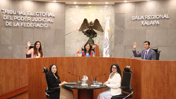 La Sala Xalapa del TEPJF resuelve controversias sobre registros de partidos políticos, militancia partidista, elecciones de agencias municipales y propaganda política en los Estados de Campeche, Quintana Roo, Veracruz y Yucatán