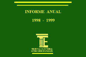 Informe de Labores 1998-1999
