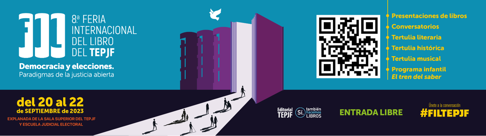 Octava Feria Internacional del Libro del TEPJF