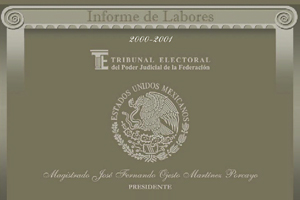 Informe de Labores 2000-2001