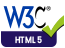 Página que cumple con maquetado de la W3C para HTML5