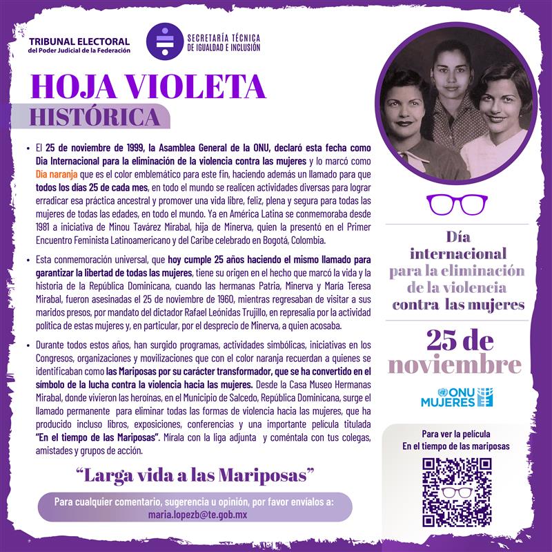 Eliminación de la Violencia vs Mujeres