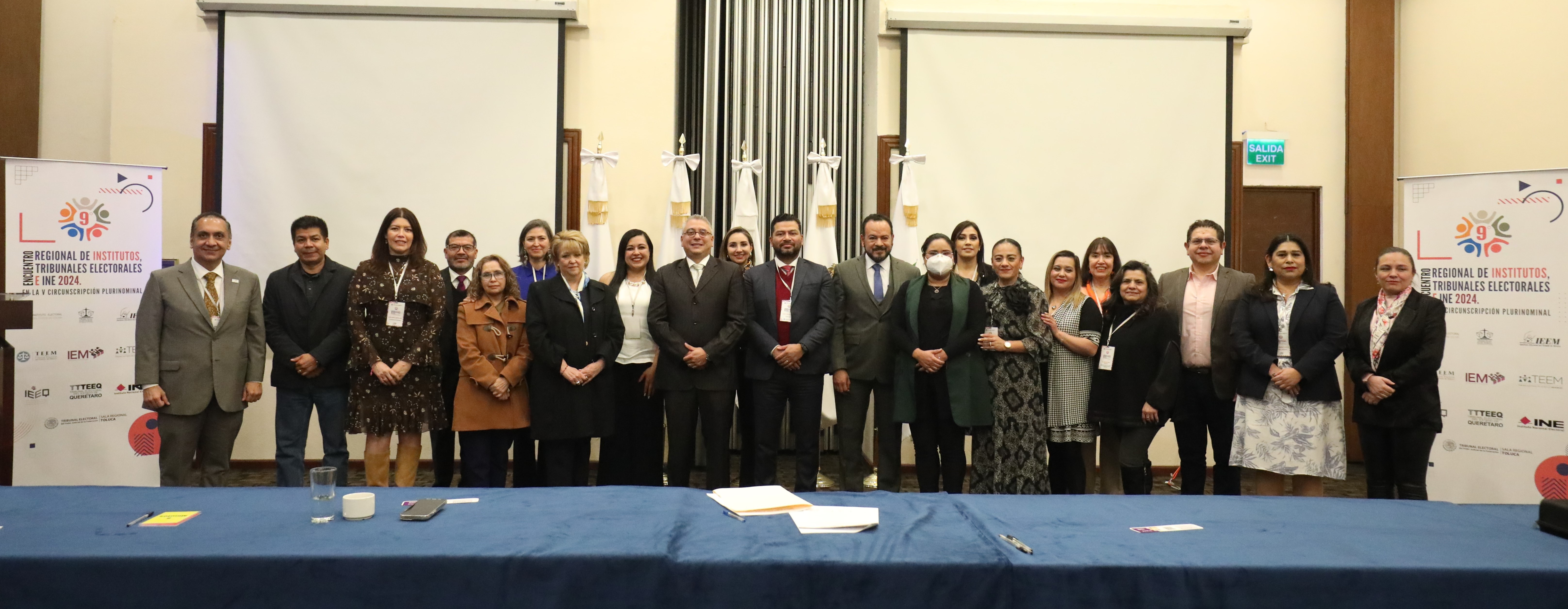 CONCLUYEN LOS TRABAJOS DEL 9º ENCUENTRO REGIONAL DE INSTITUTOS, TRIBUNALES ELECTORALES E INE 2024, EN LA V CICUNSCRIPCIÓN PLURINOMINAL.