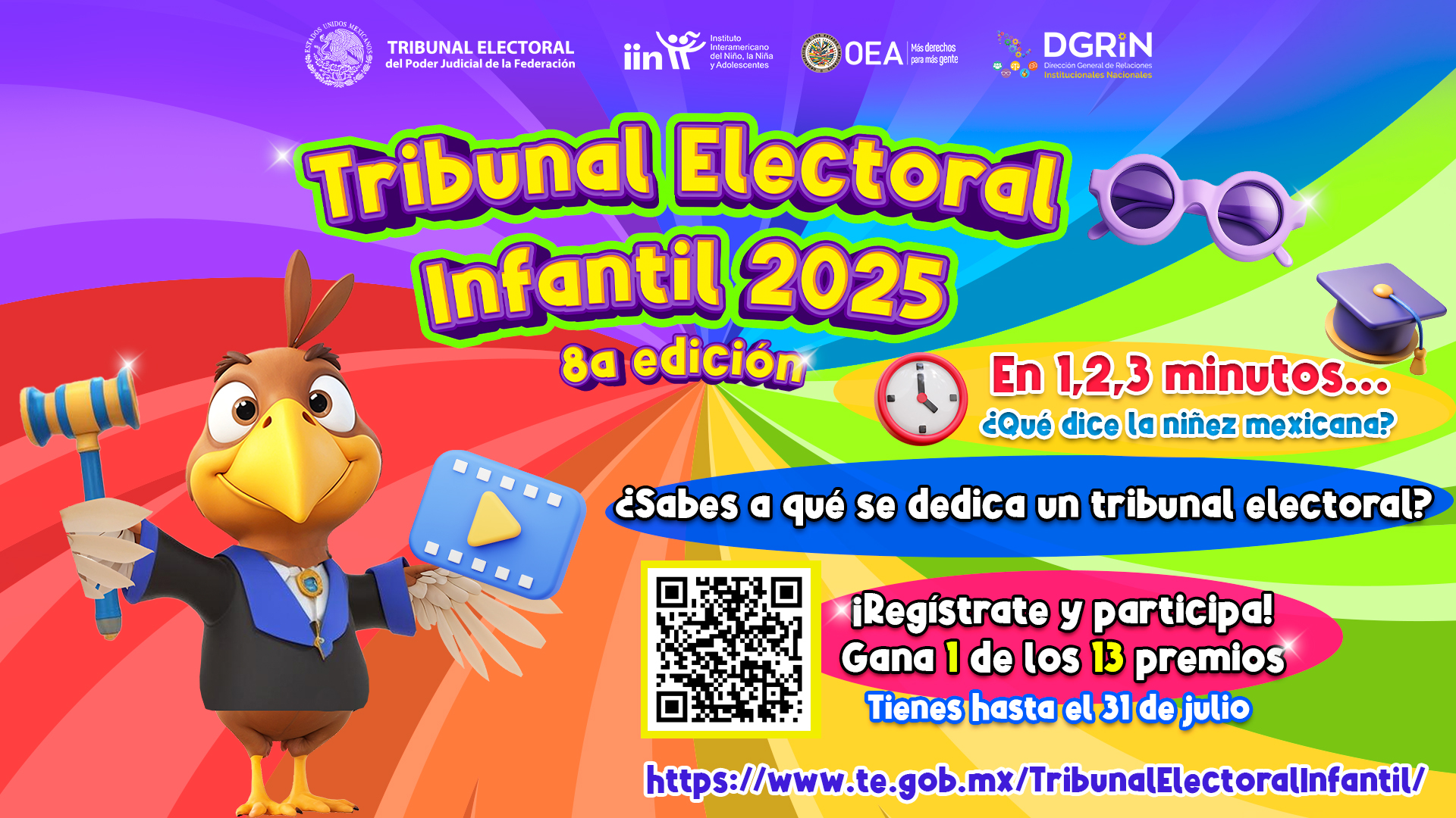Tribunal Electoral Infantil 2025  8va. edición