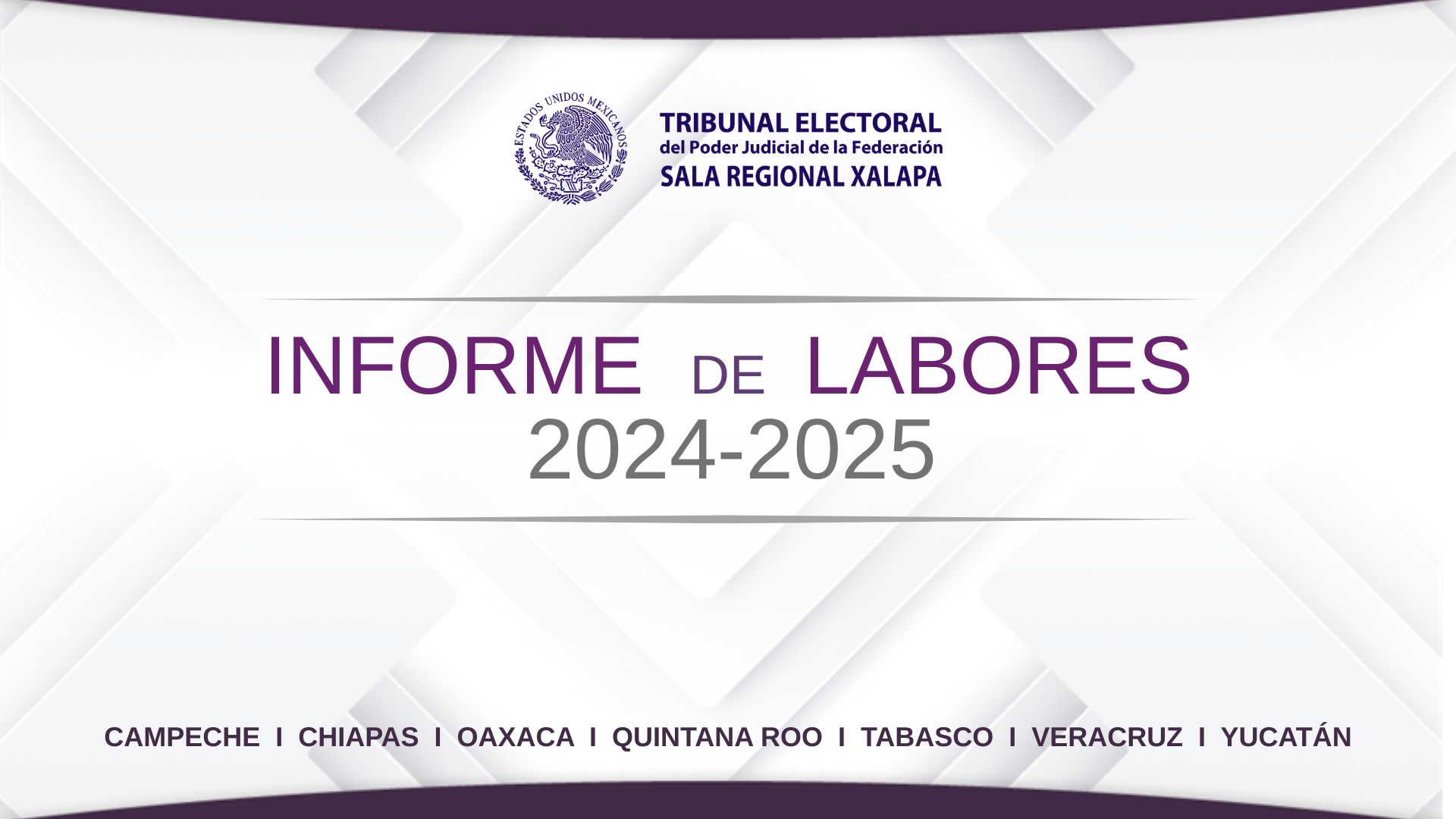 Informe de Labores SRX 2024-2025