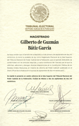archivo Mtro. Gilberto Bátiz García