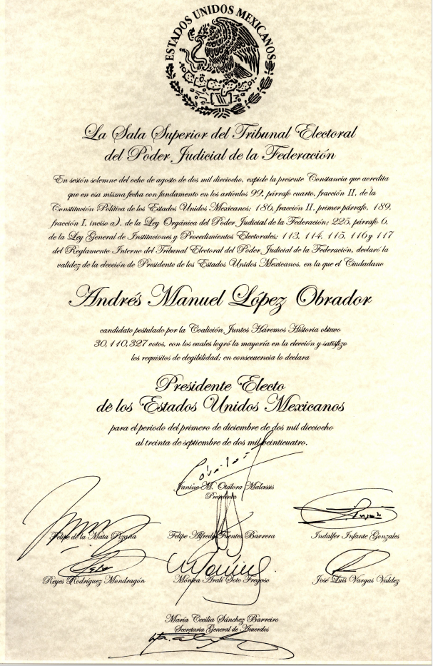 archivo Andrés Manuel López Obrador